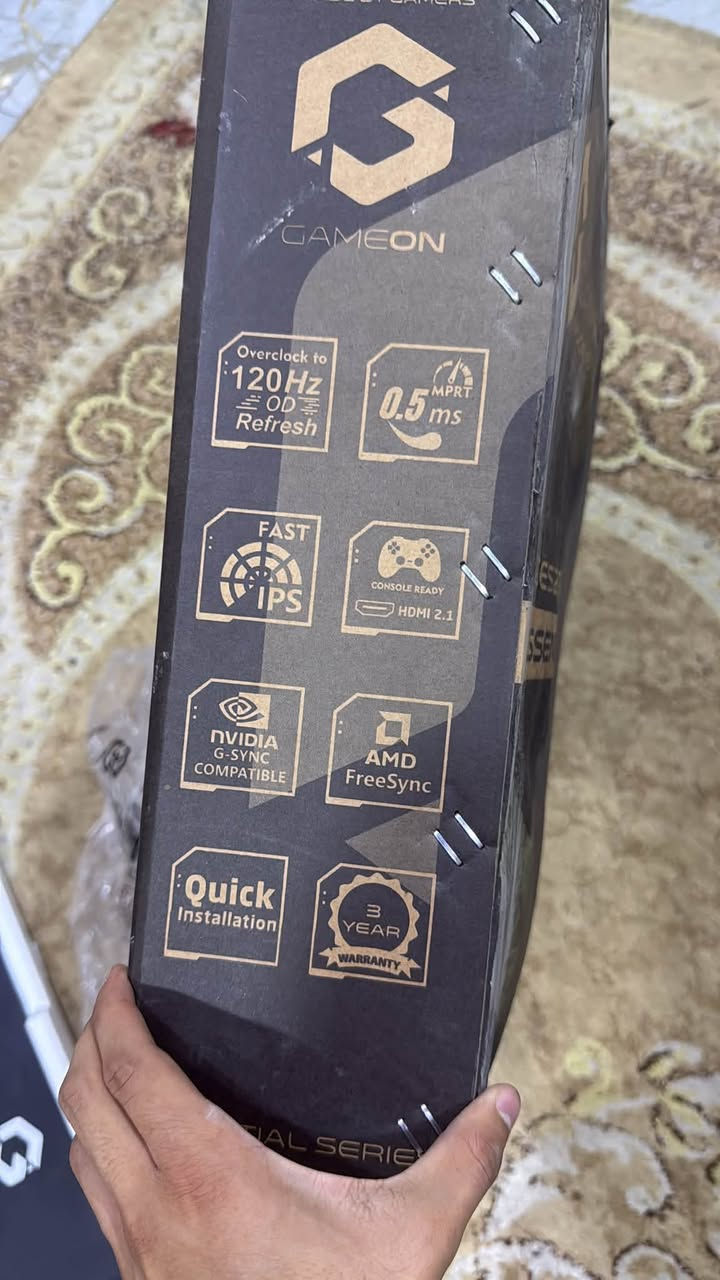 شاشه كيم اون 27بوصه استعمال 3 ايام للبيع السعر جديده ب225
رايده ب175

المكان نجف حي حامعه
للتواصل ***********
