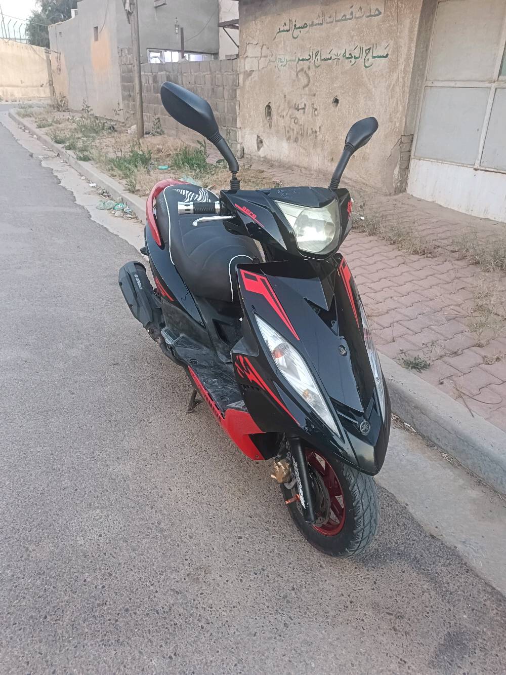 دراجة جي تي ار رياضية للبيع
الدراجة مزوده  و نوزل محركها مكفول
تاير خلفي جديد والباتري جديد 
والكفر مالتها تجاري الدراجه نظيفه وحلوه 
بيها كيج العداد يحتاجله قمجي فقط وكيج البانزين ميشتغل هذني شغلات ثانويه تتصلح
سعر الدراجه 950,000 الف دينار بيها مجال بسيط
مكاني الصالحية 
***********
ابو زياد الاسدي