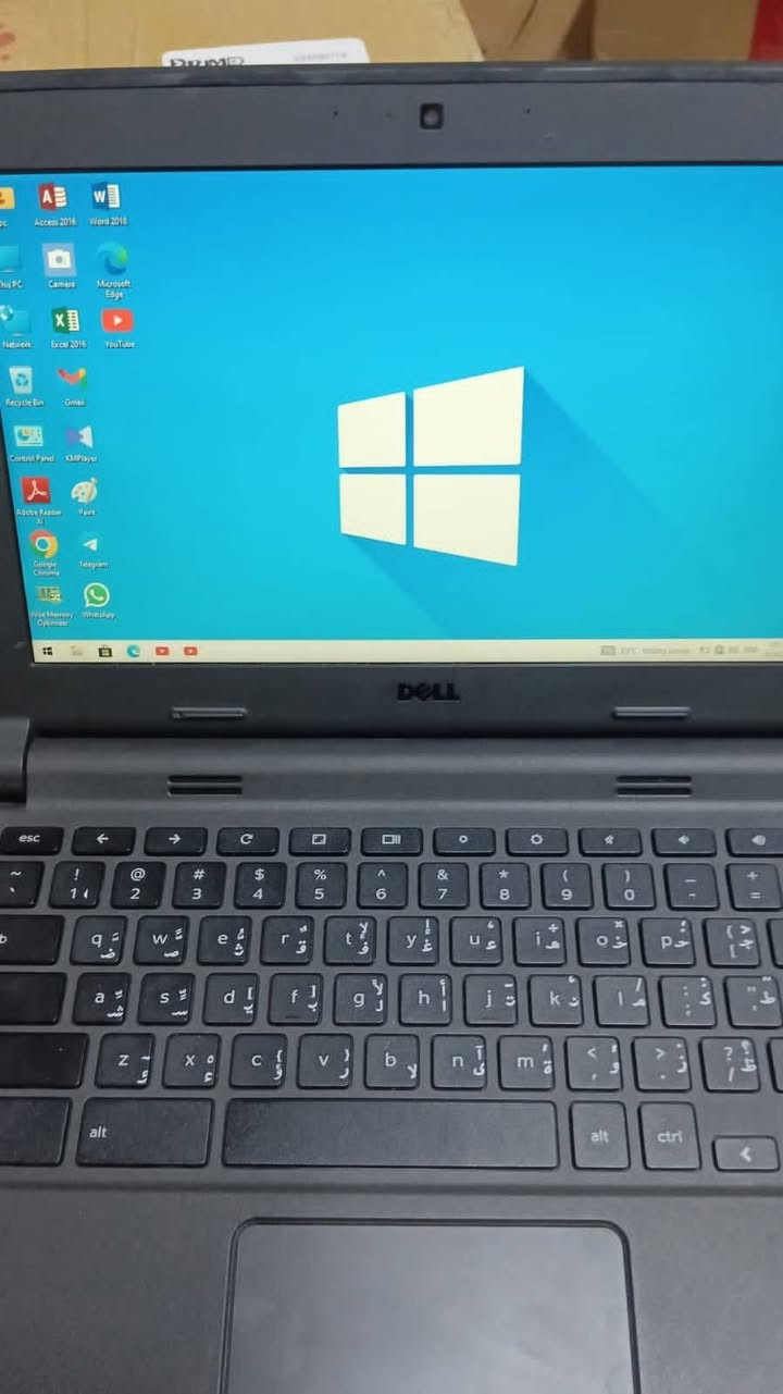 من رخصت لادمن ❤️
لوبتوب DELL باب اول كروم بك

بطاريه ليثيوم كلش قوي بشحن
هار 16 لمس اجه وجبه فقط
يحمل لبرامج درسيه اكس ولورد +طباعه 
منزل وندوز 10 
دبل سماعه لمس خفيف
معا شحن مالته ل اصليه
ريده ب 70 وبيها مجال هذموسعره تقليد ب 80 مهم شباب لريده يتوصل وياي ويدلل
وهذرقمي ***********
