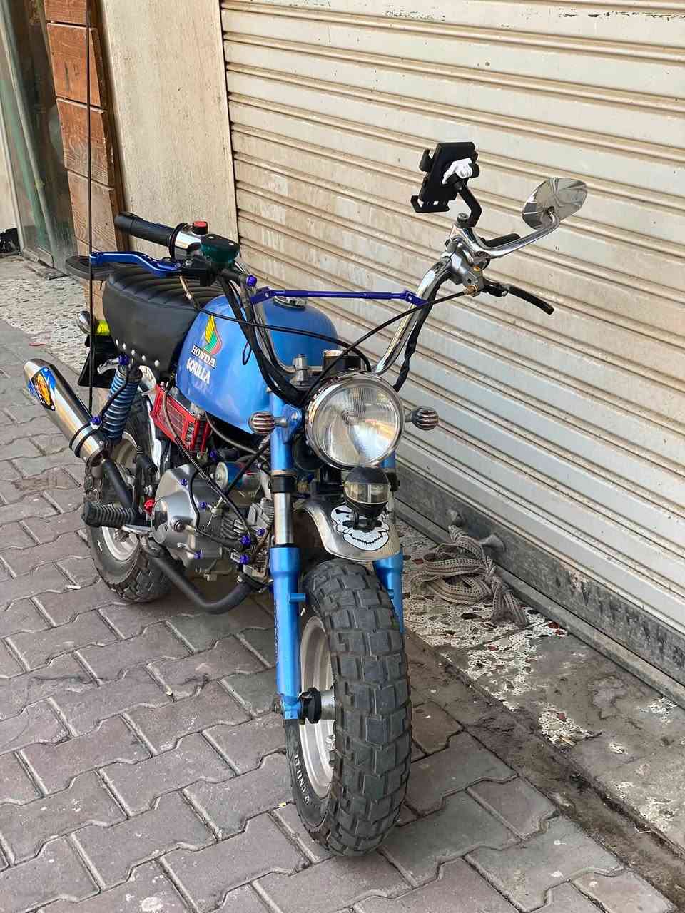 السلام عليكم  شباب دراجة هوندا غوريلا للبيع مكينةcc110 المكان: بغداد السعر خاص ***********
