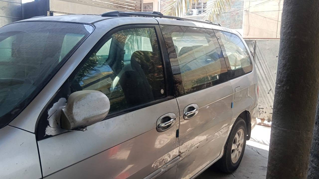 وعليكم السلام يالله يارزاق ياكريم كيا كرنفال كاز اوتو حجم المحرك ٢٩٠٠ ٤سلندر سوبر جاج تبريد صدر جديد محرك وكير شرط رقم انبار موديل ٢٠٠٤ جديد تحويل مباشر السعر ٦٠ ورقه بيه مجال للطيبن العنوان بغداد اي استفسار اتصل *********** او *********** محمد العبيدى
