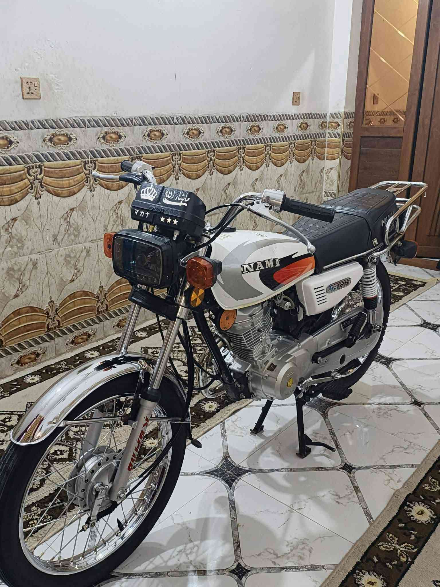 السلام عليكم دراجه اربعه كير للبيع موديل 25 كفاله   كهربائيات كامله الدراجه الجديده  ظالمته الصور مكاني كربلاء حي الوفاه السعر 650 الشراي يتصل رقمي ***********
