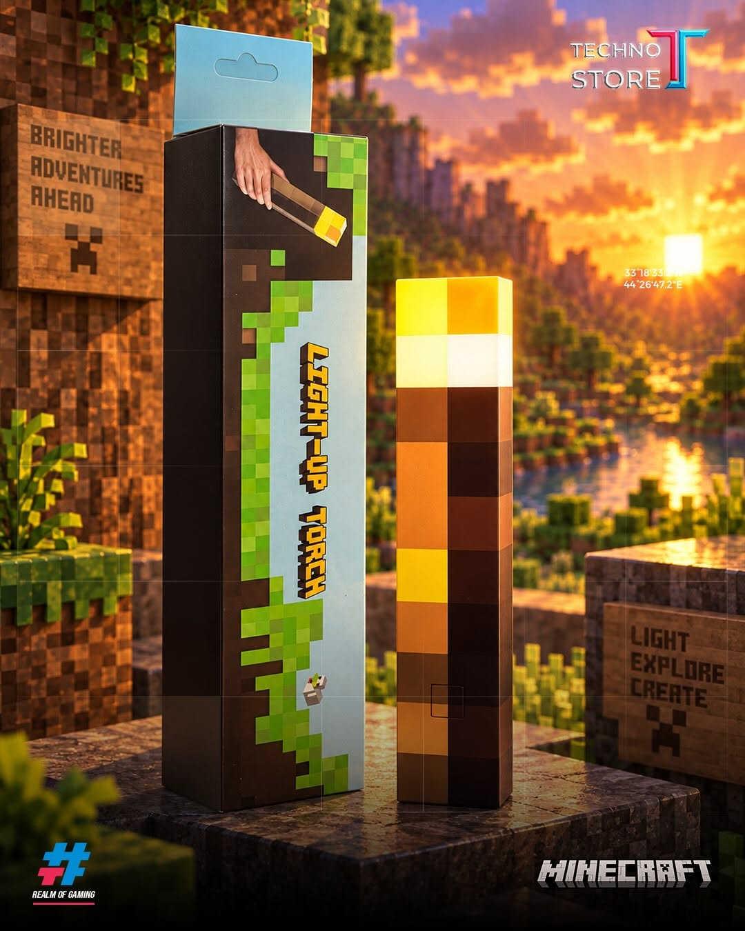 مجموعة إكسسوارات بطابع Minecraft 🎮⛏️
حوّلنا أجواء الألعاب إلى عالم حقيقي مليء بالتفاصيل!

من إكسسوارات الكمبيوتر المميزة، إلى المجسمات والديكورات المستوحاة من عالم Minecraft، كل قطعة تضيف لمسة مختلفة ومميزة لركن الألعاب.

🟩 إكسسوارات كمبيوتر بتصاميم Minecraft
⛏️ مجسمات وشخصيات مستوحاة من اللعبة
🧱 ديكورات وتفاصيل تعيشك أجواء عالم Minecraft
🎮 كل التفاصيل اللي اشتغلنا عليها لتجربة Gaming متكاملة

Build your own world. Play your way. 🌿

✅‌‎الموزع المعتمد لشركه فونكو بالعراق
✅‌‎موزع معتمد لبطاقات يوغي بالعراق 

‌‎1️⃣الفرع الاول 
بغداد - الكاظمية - شارع اكد
***********

‌‎2️⃣الفرع الثاني 
بغداد - شارع الصناعة - قرب شركة النبع
***********

نص مكتوب في الصور:
- TECHNO STORE 33 18 33.2 N 44 26 47.2 E REALM OF GAMING
- TECHNO STORE
- 33 18 33.2"N
- 44 26'47.2"E
- REALM OF GAMING
- TECHNO STORE PLAY EXPLORE CREATE TOGETHER 33 18'33.2"N 44 26'47.2"E MORE THAN GAME # REALM OF GAMING
- TECHNO STORE 33 18 33.2 N 44 26 47.2 E
- TECHNO STORE 33 18 33.3N 44 26 47.2 E # REALM OF GAMING
- TECHNO STORE 33 18 33.2 N 44 26 47.2 E # REALM OF GAMING
- TECHNO STORE FOR GXPLERS WHO BUILD MORE 33 18'33.2"N 44 26'47.2"E
