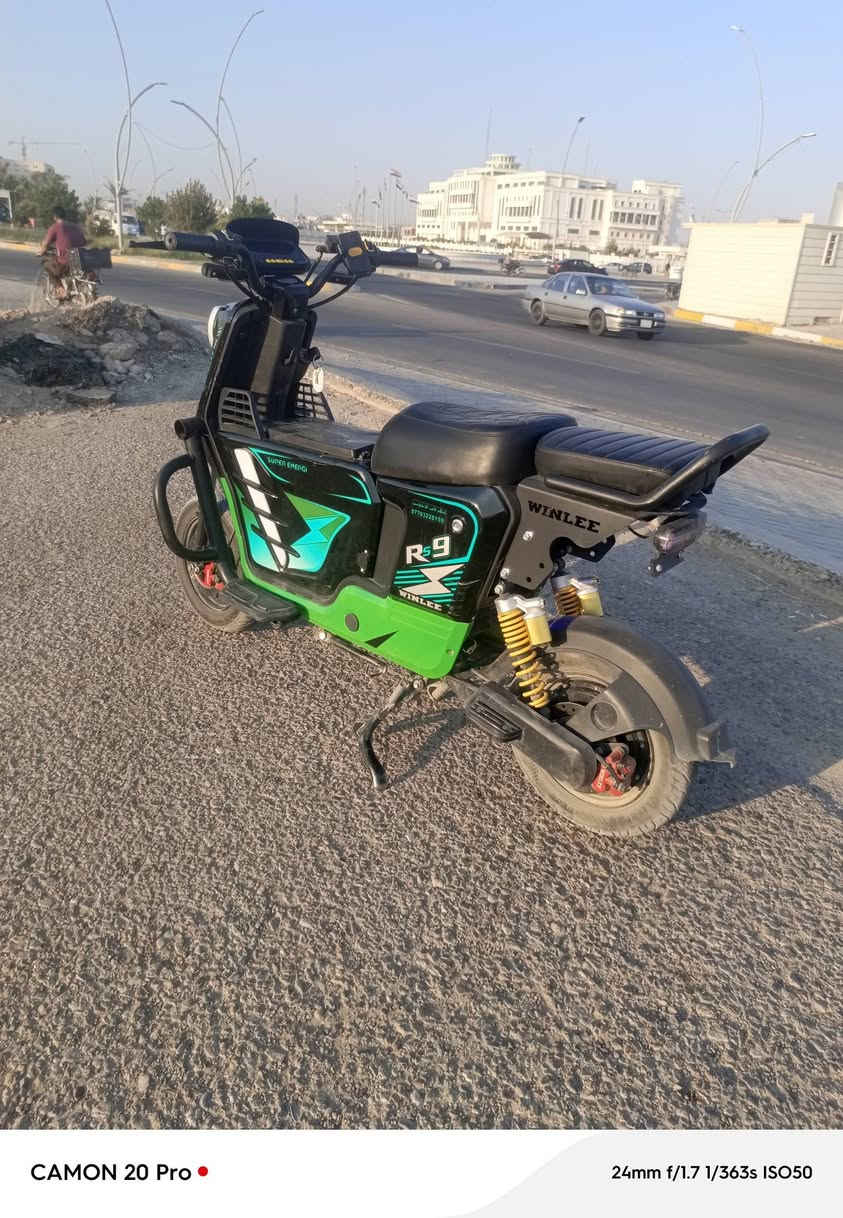 إعادة النشر بسبب الوعود الكاذبة 
دراجة R9 شحن 💚

دراجة زيروو اخو الجديد

موديل 2026

بطاريات 5 شرط 

شاشة DJTL

نظام رجوع للخلف p

بلوتوث 

لايت عالي ناصي فول 

ملف2000واط نحاس

دراجة حلوة و نضيفة و اقتصادية 

السعر 475و بي مجال 

مكاني كركوك
للستفسار***********

ملاحضه المو شراي لايتصل رجائن
