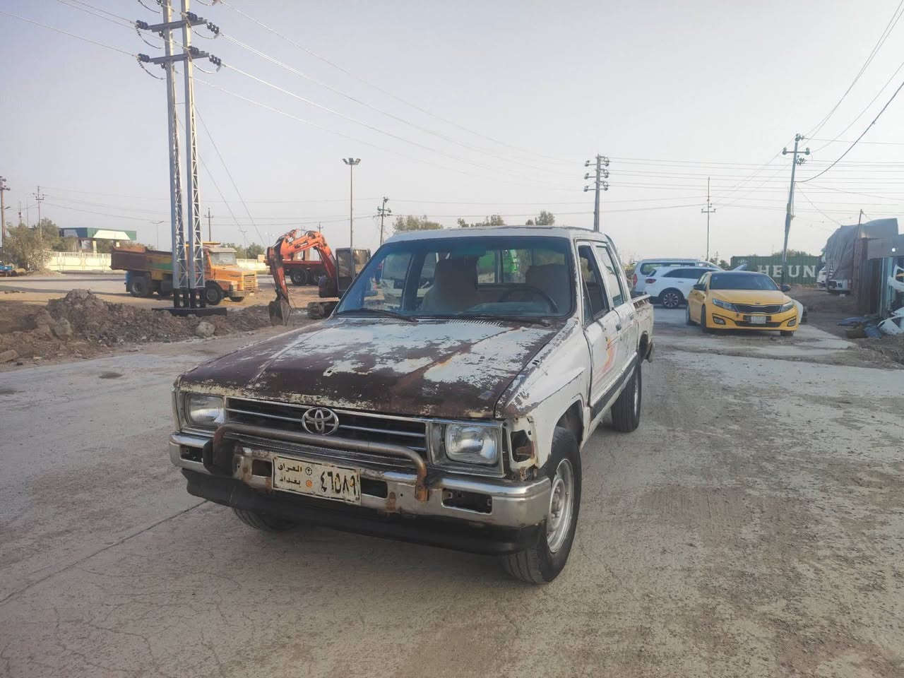 السلام عليكم
بيكم موديل 1988للبيع 

رقمه بغداد 

تخم تاير  حداديه مكينه كير 

العنوان ذي قار قضاء الفجر 

غير متواجد ع النت 

السعر 18 وبيه مجال 

الاتصال ***********

            ***********
