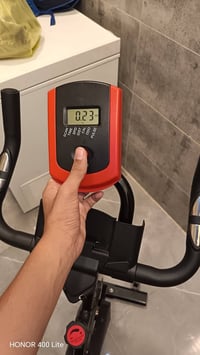 بايسكل رياضي يتحمل الوزن 150 كيلو جديد استخدام اسبوع فقط موضحه قدامكم ...
