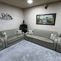 طقم كنب تركي • ٧نفر • بها تخزين