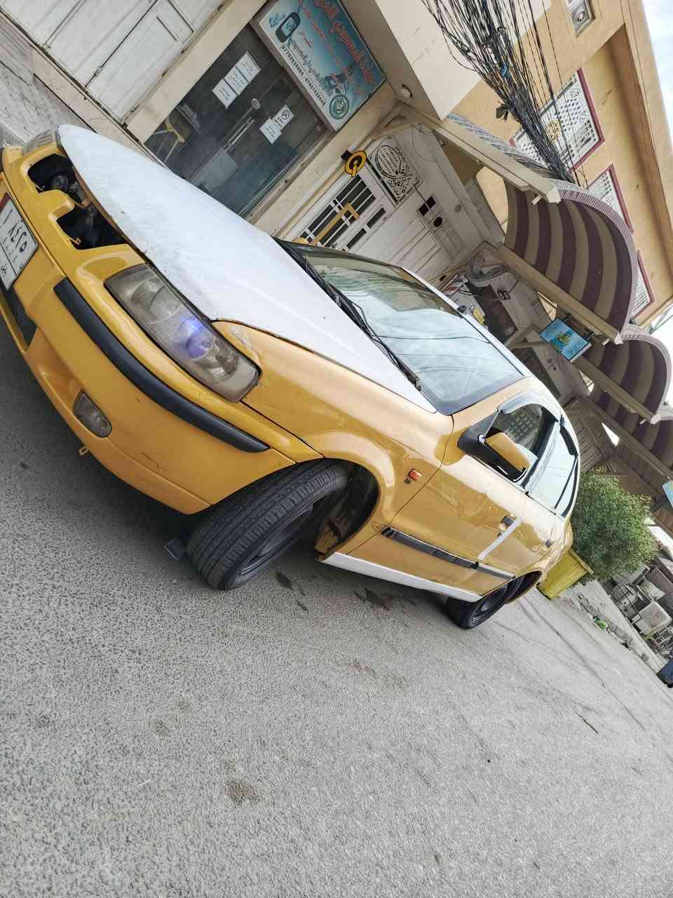 سمند ٢٠١١ • مكينه وكير مكفولة • صبغ خلفي