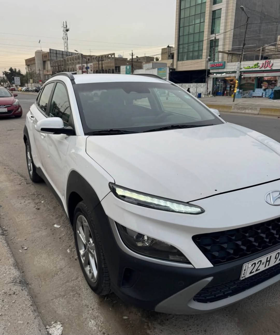 السلام عليكم
كونا موديل 2022 
ورادّ امريكي حادثها بنيد
وصور الحادث منشوره 
ماشيه 46 الف 
مرقمة أربيل 
مكاني بغداد 
***********
