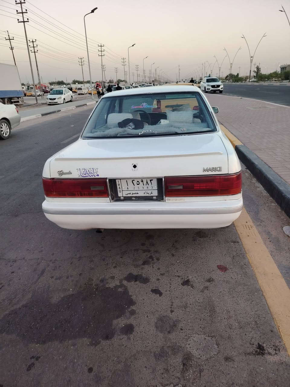 مارك كربلاي مكفوله كص نقل ضربه مصبوغه عام مكينه كير خير وبركه تبريد شغال السعر ٤٧ البصره زبير ***********
