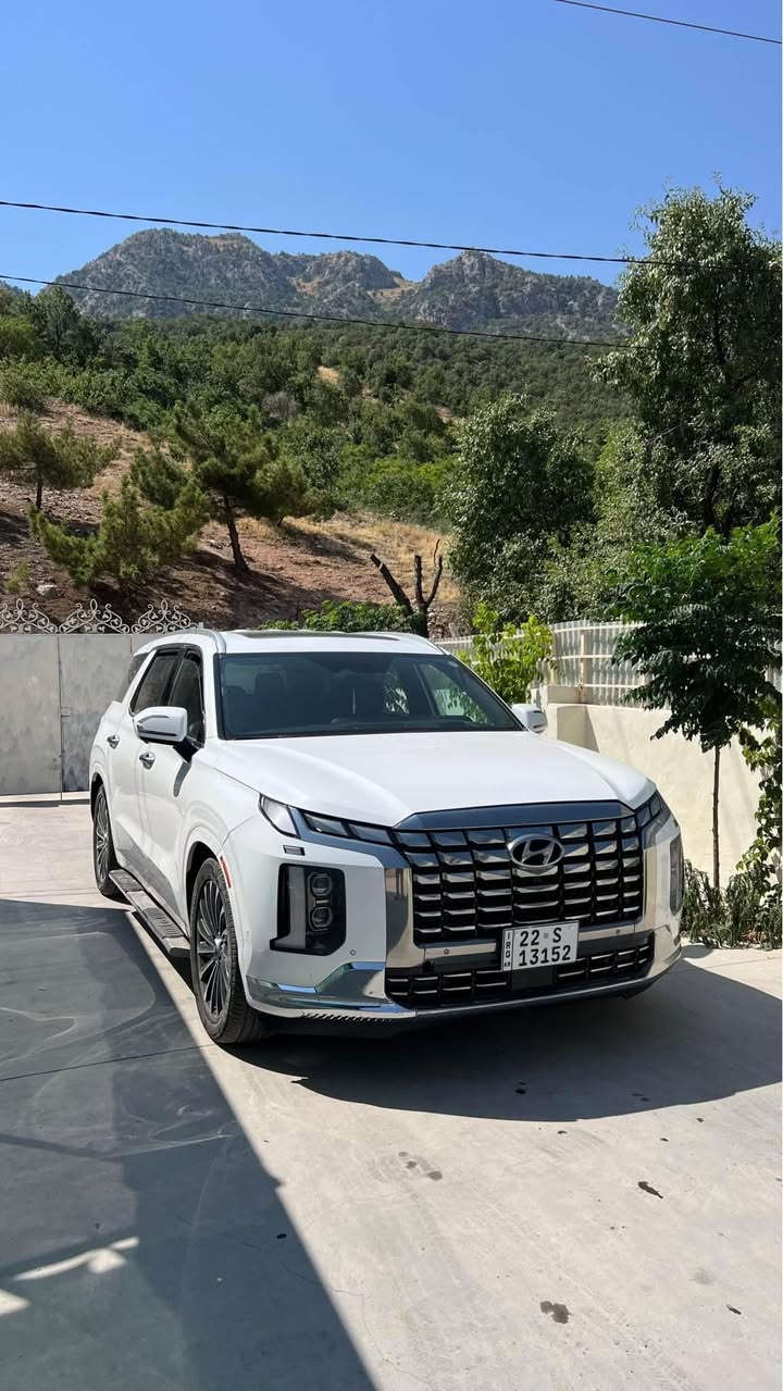 Hyundai palisade  2023 calligraphy
هونداي بلسايد كلگرافي 
موديل: 2023
الحالة: ربع بنيد صبغ +
شبر بالجاملغ صبغ 
بدون دواخل بدون ايرباك
المواصفات: كلگرافي  فول 1/1 
 شاشة عرض داتشو. المحرك   v6    3.8 
بصمة تشغيل + بصمة ابواب 
اصطفاف ذاتي(تقديم +ترجيع)  
فتحة سقف +بانوراما
سماعات هارمن كاردن عدد ١٦
 رادار امامي  + خلفي 
حساسات امامي + خلفي 
كامرات عدد 6  360 درجة 
كشنات امامي خزن ميموري 
كشنات كهربائي تدفئة وتبريد🥶
انارة داخليه (محيطيه) + انارة دشبول 
بردات جانبية
تبريد مركزي امامي + خلفي منفصل التحكم
تحكم ستيرن + شفتات
تدفئة ستيرن 
مرايا هيتر + تعتيم 
صندوق كهربائي شفط + اربع وضعيات فتح صندوق
وضعيات قيادة  (٥)
ويل كب حجم  ٢٠ 
اوتو هولد + نقطة عمياء 
سايد بريك بصمة + مثبت سرعة
شحن وايرلس 
إشارات بالمرايا  + إشارات جانبيه
2اوتو بريك 
تحديد مسار
شاشة ديجتال كبيرة
تشغيل عن بعد .
تدليك كشن .
دفع رباعي 
نظام مانع انزلاق 
 نظام نزول منحدرات كشنات Vip منفصل 
 

السعر  280$
    *********** عين التمور, كربلاء
