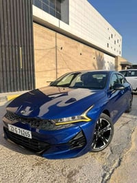 كي فايف k5 Gt line 2021  وارد امريكي حادث جاملغ وباب  فول عدى البنورام...