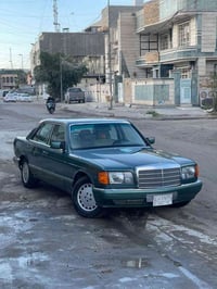 مارسدس جامبو 300se موديل 1990  بلاديه بدون أي نقص   اكسل جديد   دبل مر...