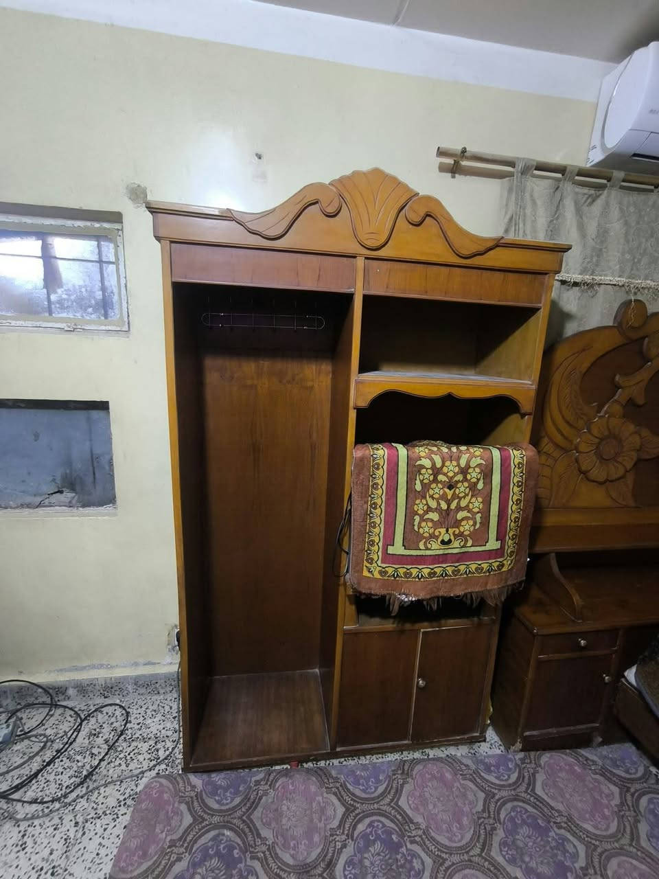 غرفة نوم • اخشاب • صاج