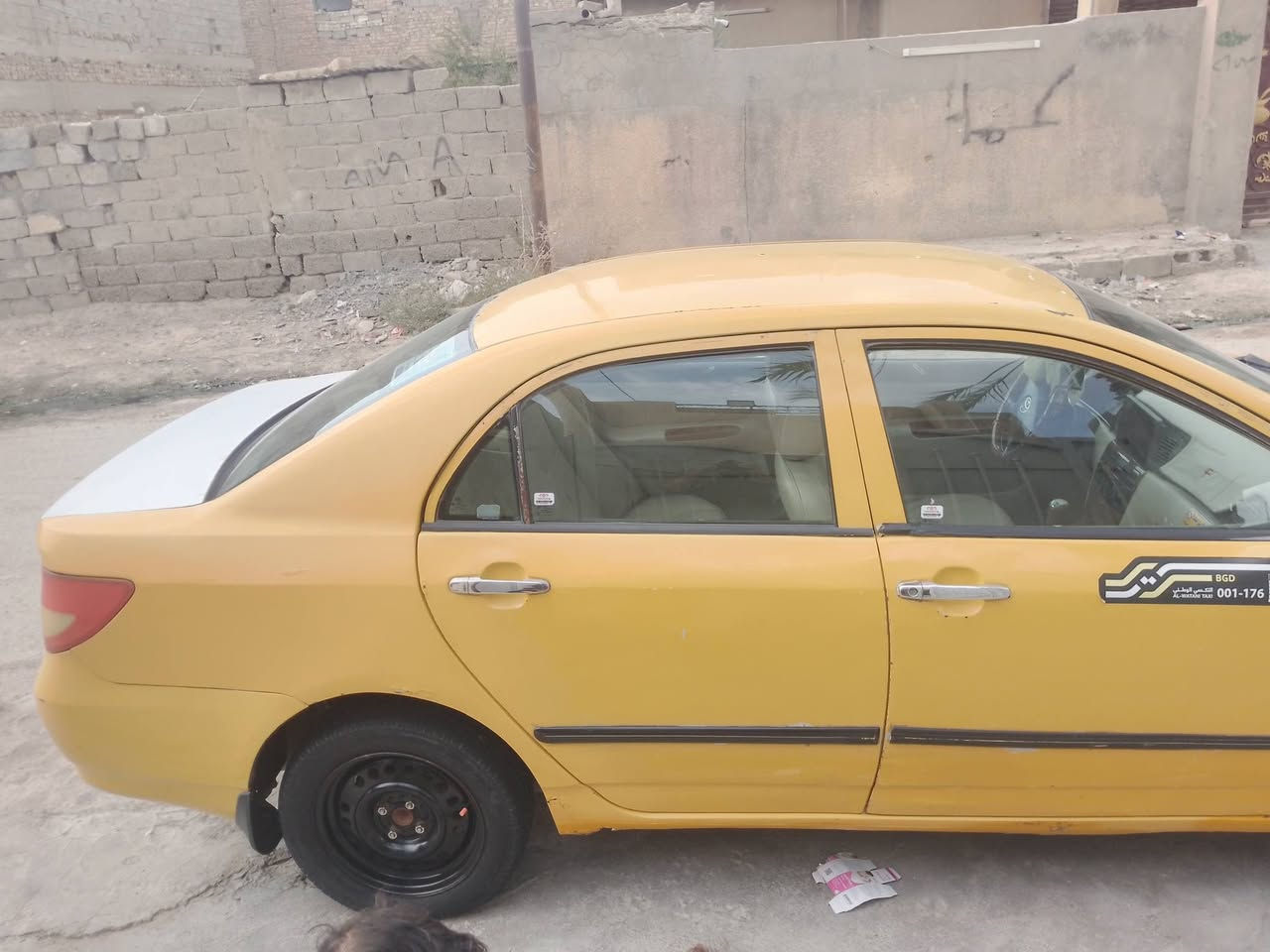 سلام عليكم بي واي دي موديل 2011 كير مكينه لانسر مسيابوش كير ومكينه كفاله باسمي تحويل ثاني يوم سنويه ل2028 مصفره هئه وغرامه تاخذ صافي سياره مصبوغه حزام ماعده جاملاغات الاماميه سعر 42وبيها مجال مكاني بغداد ابو غريب ناحيه نصر وسلام لتواصل على رقم ***********

