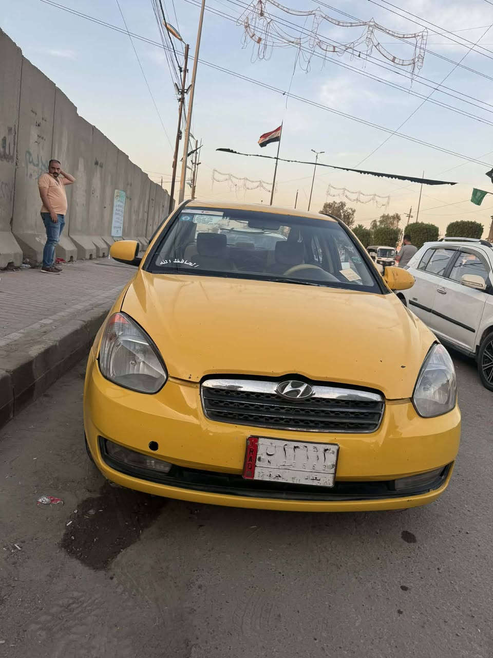 سلام عليكم 
اكسنت 2010 بسمي مصفره هيئه وغرمات 
حادثهاا بجاملغ الخلفي التبريد ثلج الكير والمكينه كفاله 
تخم تاير
السعر 66
مكانهاا :بسمايه 
الرقم :***********
