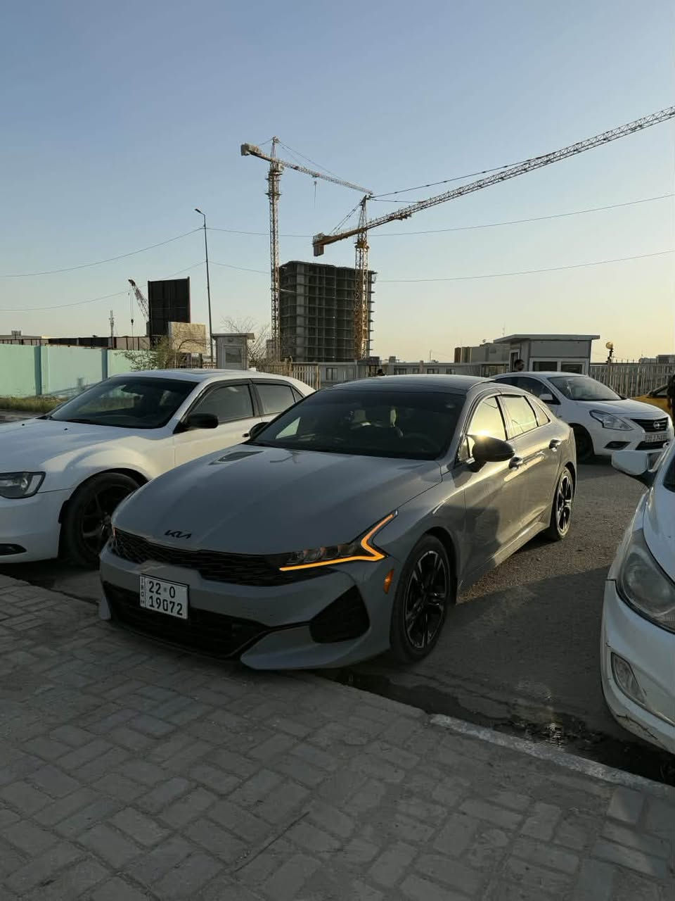 للبيع

كيا K5 موديل 2023 (GT-Line)
 الفئة: GT-Line (أعلى مواصفات)
 المحرك: 1.6T توربو
 اللون: سمنتي مميز
 المسافة المقطوعة: 85,000 كيلومتر (بالكيلو وليس الميل)
 الحالة: نظيفة جداً وبحالة ممتازة
الحادث:قطعتين صبغ بجم كبس بدون ارباك
المواصفات:
 فتحة سقف بانوراما
 قيادة ذاتية 
 تحديد مسار
 نظام تثبيت السرعة الذكي
 توقف ذاتي 
 تدفئة وتبريد للكشنات الأمامية
 تدفئة للكشنات الخلفية
 خزن ميموري
 شاشة عرض كبيرة تدعم أبل كاربلاي (Apple CarPlay)
نظام (AWD / فور ويل)

 السعر: (182 وبيها مجال)
الموقع : الديوانية 
***********
