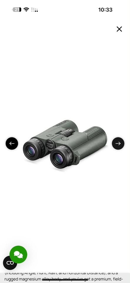 Hawke Frontier 10x42

سعر 480$
*********** واتساب
