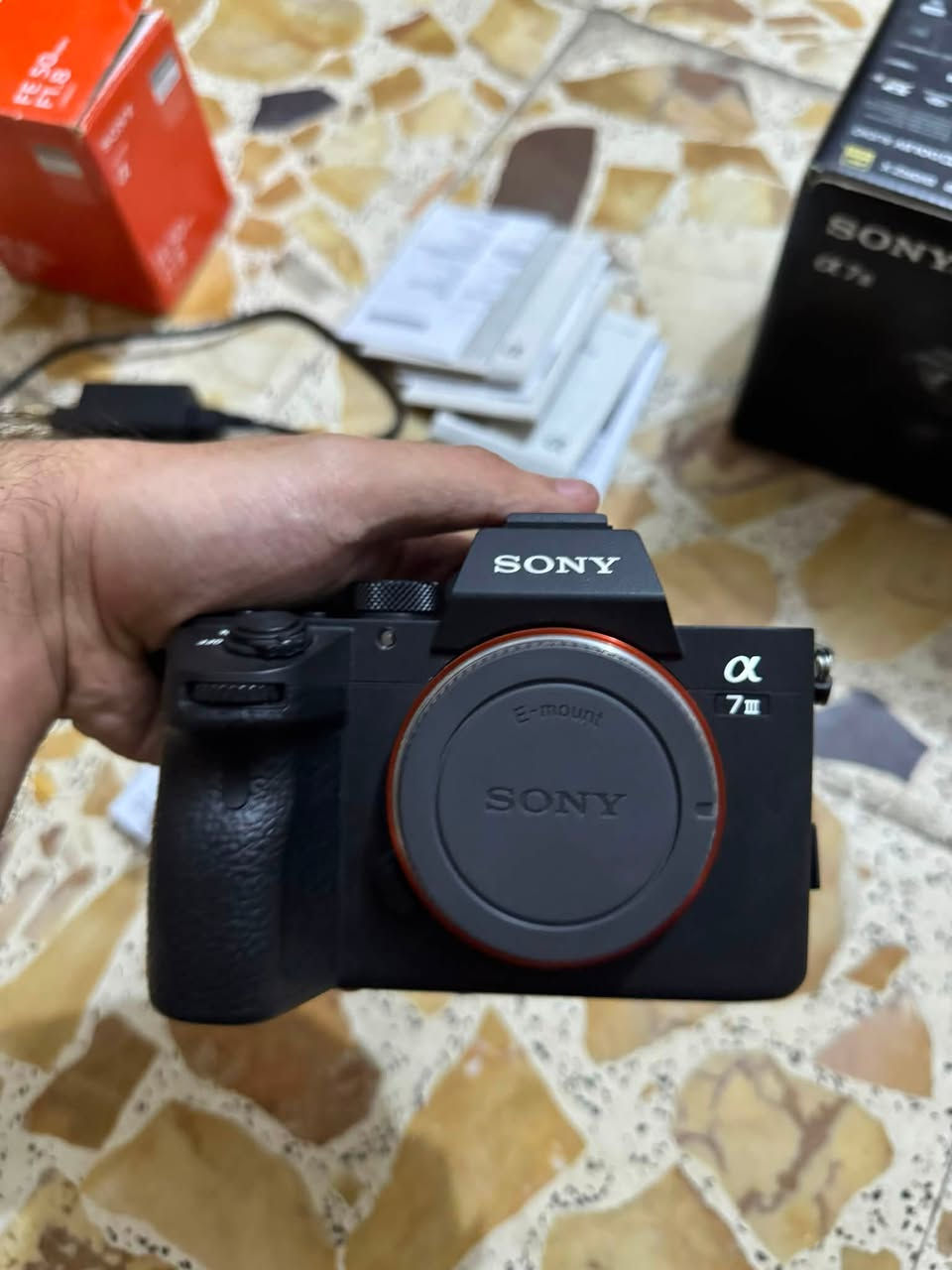 Sony Alpha 7iii + Sony 50mm 1.8f
كامرة  جدا جدا نضيفه شخط ما بيها حالها حال جديدة و بالعافية على الي ياخذها

شتر مالتها اقل 1500

عدسة نضيفه جدا مع كامل ملحقاتها

كراتين و كتلوكات كلها موجودة بالاضافه الى بطاريتها الاصلية و كذالك بطارية ثانية جديدة شاحنها مره وحدة بس من kf concebt

للاستفسار واتساب او اتصال 

+964 789 000 1428
