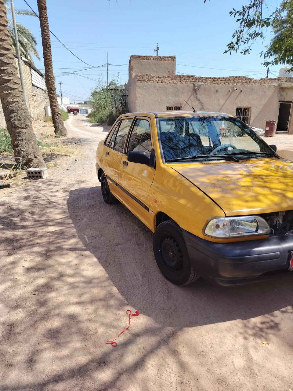 سلام عليكم سايبا موديل 2012 مصبوغه عام بيه ضربه بل جاملغ الامامي جهت السايق رقم انكليزي ومصفره كامله من كلشي تبريد منضومه كامله جديده بيه بس البك يفلت مرات  الشراي يتصل ***********

