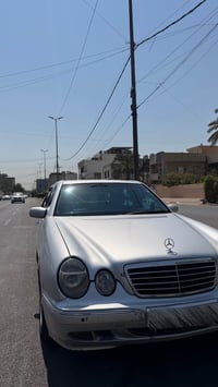 مارسدس ام عيون موديل 2000 وارد يابان سياره فول مواصفات E320  رقم اربيل...