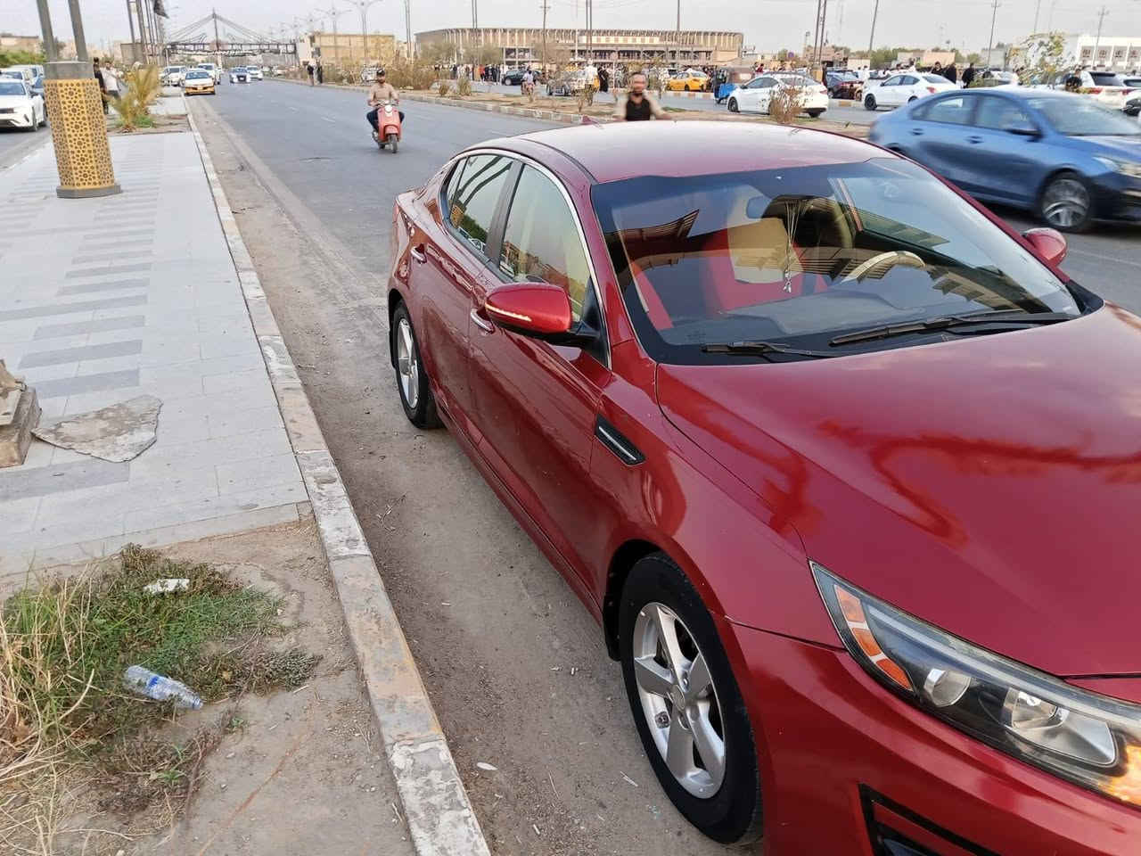 سلام عليكم سياره كيه اوبتيمه مديل 15بيهه جاملغ اوبنيد مكان ناصرية مركز ***********
