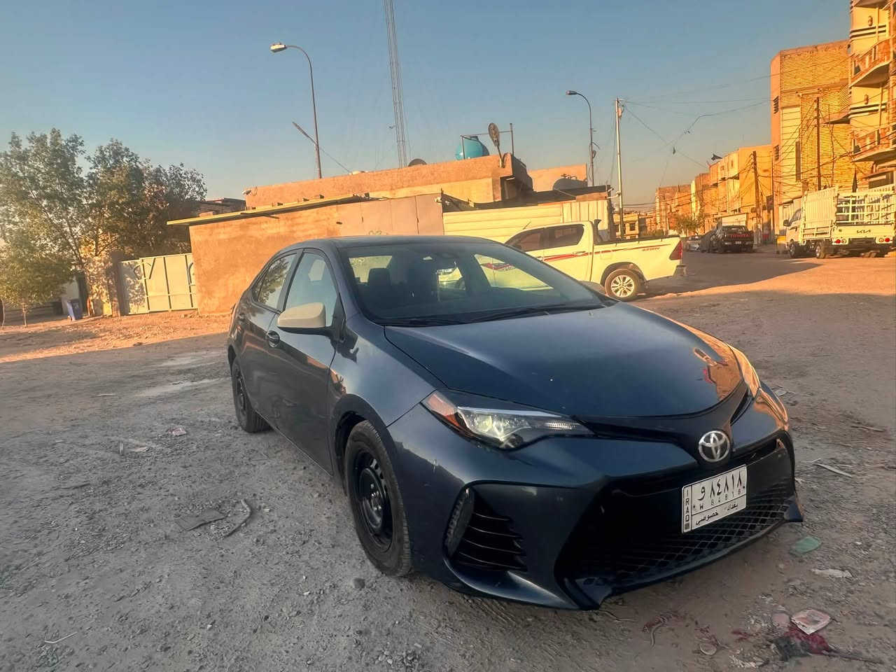 السلام عليكم شبابنا 
كورلا le 
2019 
ماشية ٦٤الف كيلو حقيقي 

رقمها بغداد
كير ومكينه وكهربائيات كفالة 
تحويل مباشر 
السيارة معروضة ب ٩٨ 
كلشي حادثها ضررها كلشي مذكور بالمنشور 
رايد مراوس ببيوادي حتى لو فرق شعدك نزل 
وجماعة ال ٨٠ وال ٨٥ يرحم والديك عوف المنشور
للتواصل 
***********
