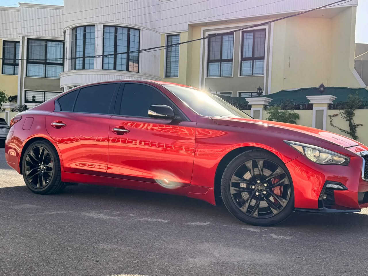 انفنتي Q50 • ريد سبورت • صور حادث