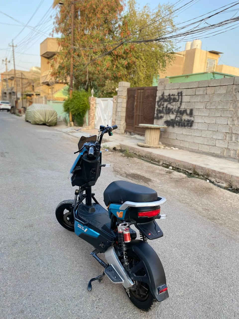 دراجه شحن • قفاز • بطاريات جديد