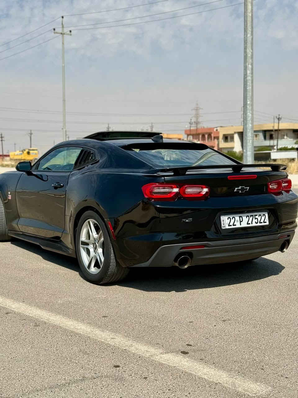 سلام عليكم chevrolet camaro 1lt
📌ارخص كمارو 2024 مواصفات lt النسخة الأخيرة 
فتحه سلايد 💎
شاشة كبيرة ليد 🖥️
كامرة خلفي دوارة 📷

🚨كشنات مخمل رمادي حالة ممتازة + كهربائي
ستيرن D تحكم جهتين + تحكم بقوة 

🏁🎈3 وضعيات تور + سبورت + ثلجي
اكتف كزوز بلادي بيه فصله من تحط سبورت صوت رياضي حلو 
جامات اوتو / تبديد ثلج
مواصفات الكمارو معروفة 

📌📌📌بجم كبس سيارة 4 قطع : باب سياق وجاملغات خلفي وصندوق صبغ وباب النفر مبدل بلادي و جاملغ نفر امامي بيه رعصة ما مسويها هنا صارت 

🔴🔴🔴سعر السيارة 💵168 ورقة وبي مجال رجاءا لا تقارنها بالموديلات السابقة هاي آخر إصدار ومواصفات حلوه وبدون اي مشكال صيانة جديدة كير محرك كهربائيات شرط الفحص 

عنوان موصل حمدانية *********** واتساب 💎💎
