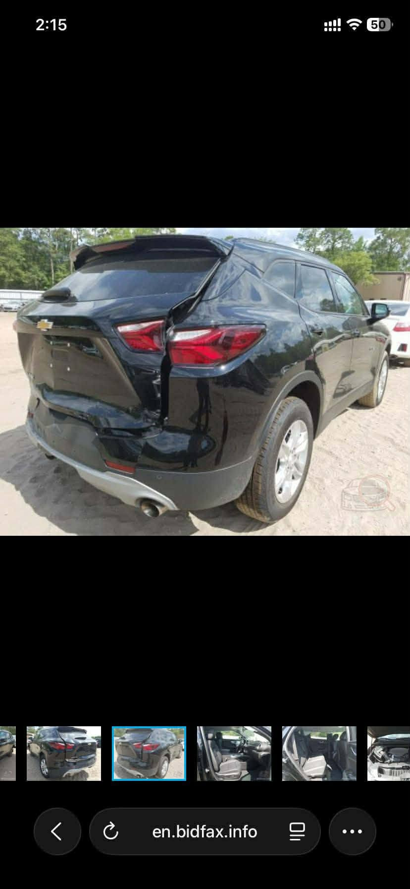 السلام عليكم
للبيع او مراوس 
بلايزر موديل 2020 فئة 3lt محرك 6 سلندر 3600 vvt المرغوب فول عدا البانوراما كشنات جلد كهرباء تدفئة رادار صندوگ كهرباء اطفاء وتشغيل ذاتي تشغيل عن بعد تبريد ثلج تخم تاير جديد صدر امامي خلفي جديد سيارة جاهزة بدون نقص رقم بغداد باسمي مكاني بغداد الكرخ للاتصال *********** سعرها 195 وبيها مجال بسيط

نص مكتوب في الصور:
- en.bidfax.info
- 2:15 50 en.bidfax.info BidFax.info 9060 mi
- 2:15 50 en.bidfax.info