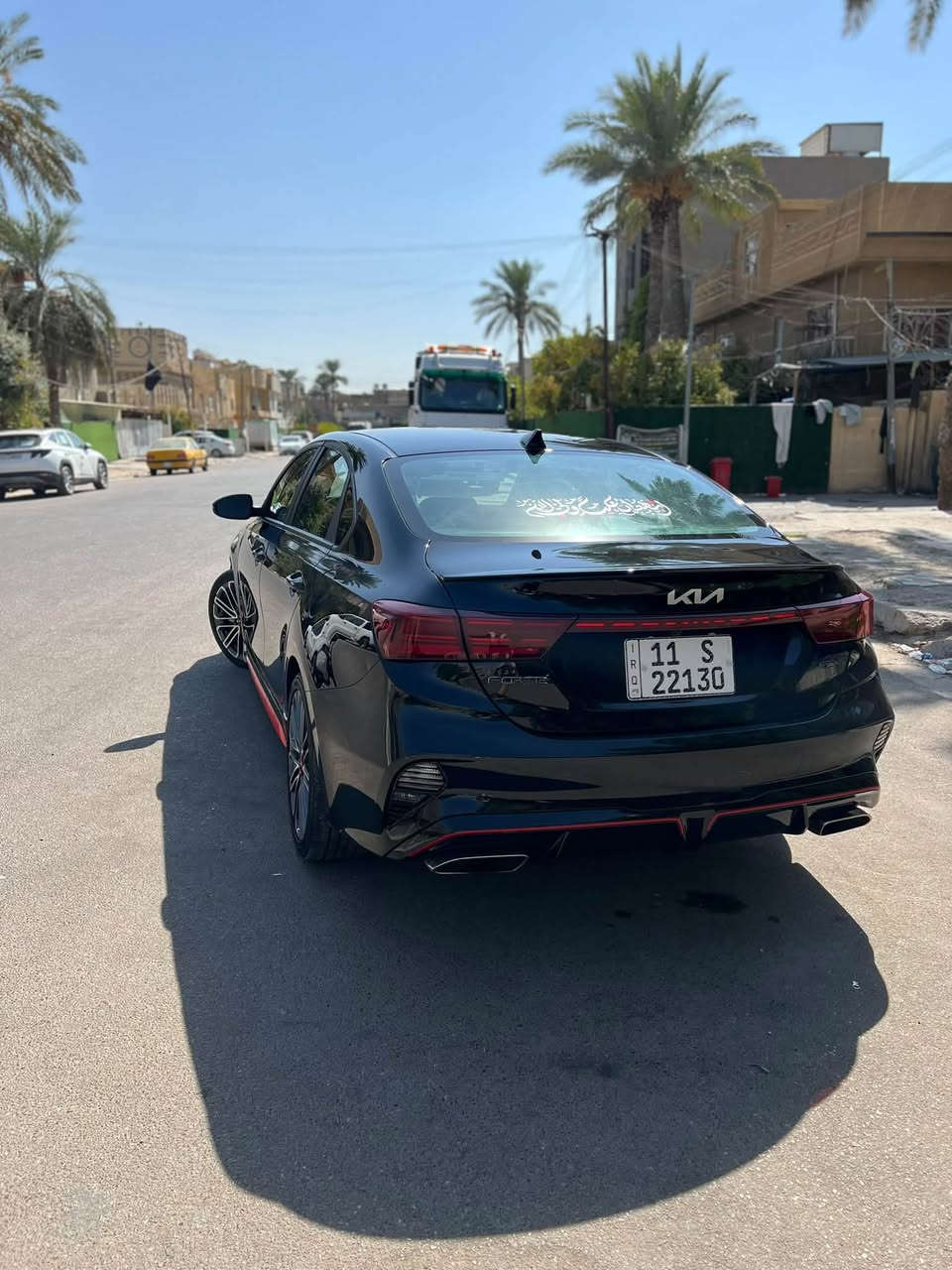 السلام عليكم
للبيع كيا فورتي GT 2024 

المواصفات : 
كشنات جلد محفور عليهة علامة ال GT 
اوتو هولد  
مثبت سرعة 
قيادة ذاتية 
رادارات امامية خلفية 
توقف ذاتي ذكي 
سترين حرف D  رياضي 
انارة دشبول بلادي
شاشة تدعم كار بلي
3 انظمة قيادة ( normal, sport, smart )
تبريد قطعتين 
انارة ترحيب 
بصمة تشغيل وابواب 
ويل رياضي 2 size 
اكزوز رياضي بلادي 
مكينه 1.6 تيربو
ماشية 24الف ميل 
السيارة رقم بغداد الجديد باسمي 
حادث السيارة جاملغ امامي ايسر مبدل والبنيد طرف بارد 
📍بغداد -الشعلة
الاستفسار ***********
