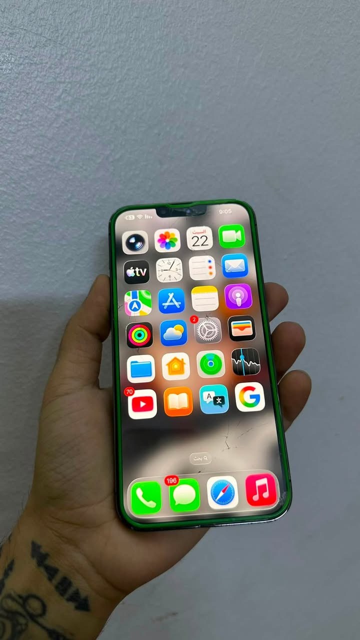ايفون 13 برو ماكس 256 مبدل شاشة وبطارية وكاميرا كله تفصيخ وبي فطور بلكلاس  للمراوس بايفون اقل 
سعرة 375 الف ***********
