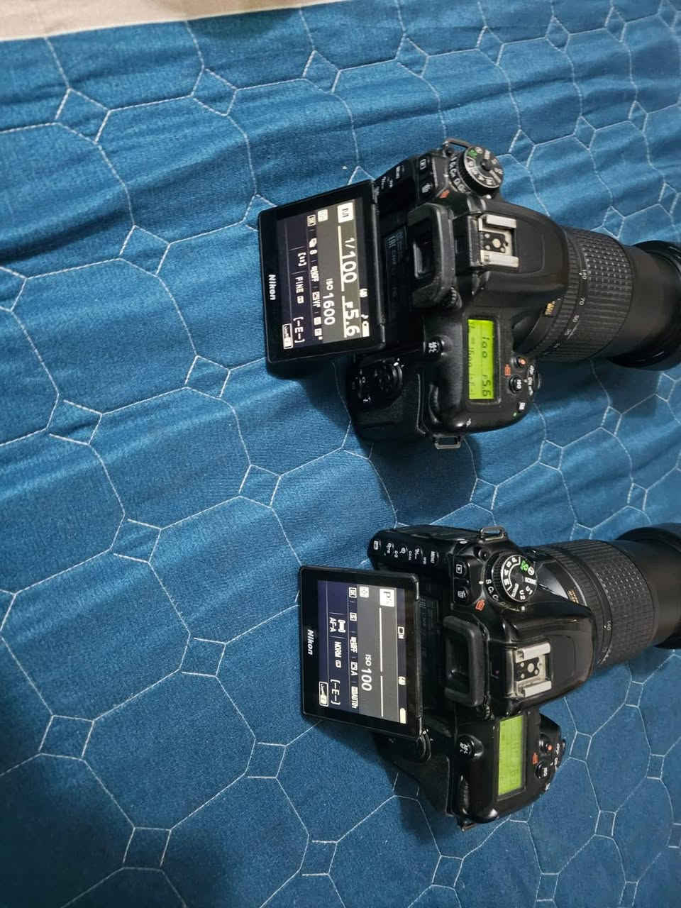كامرتين D7500 مستعملات بدي نضيف مع ملحقاتها و الكارتون السعر تواصلو على هذا الرقم اتصال او واتساب 
*********** معاد الساعدي  او على هذا الحساب
