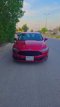 فورد فيوجن 2017 ماشية 55 الف ثلاث قطع صبغ بدون دواخل بدون ارباك محرك 1...