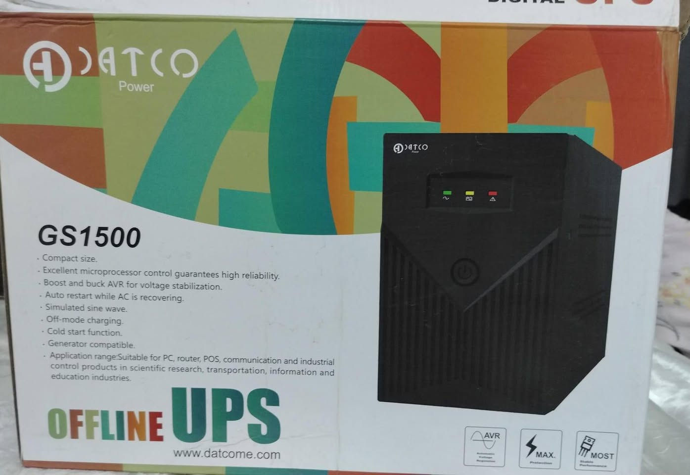 Ups 1500 
يو بي اس 1500 
استعمال قليل نضيف كلش بحالة الشركة 
السعر 50
***********
