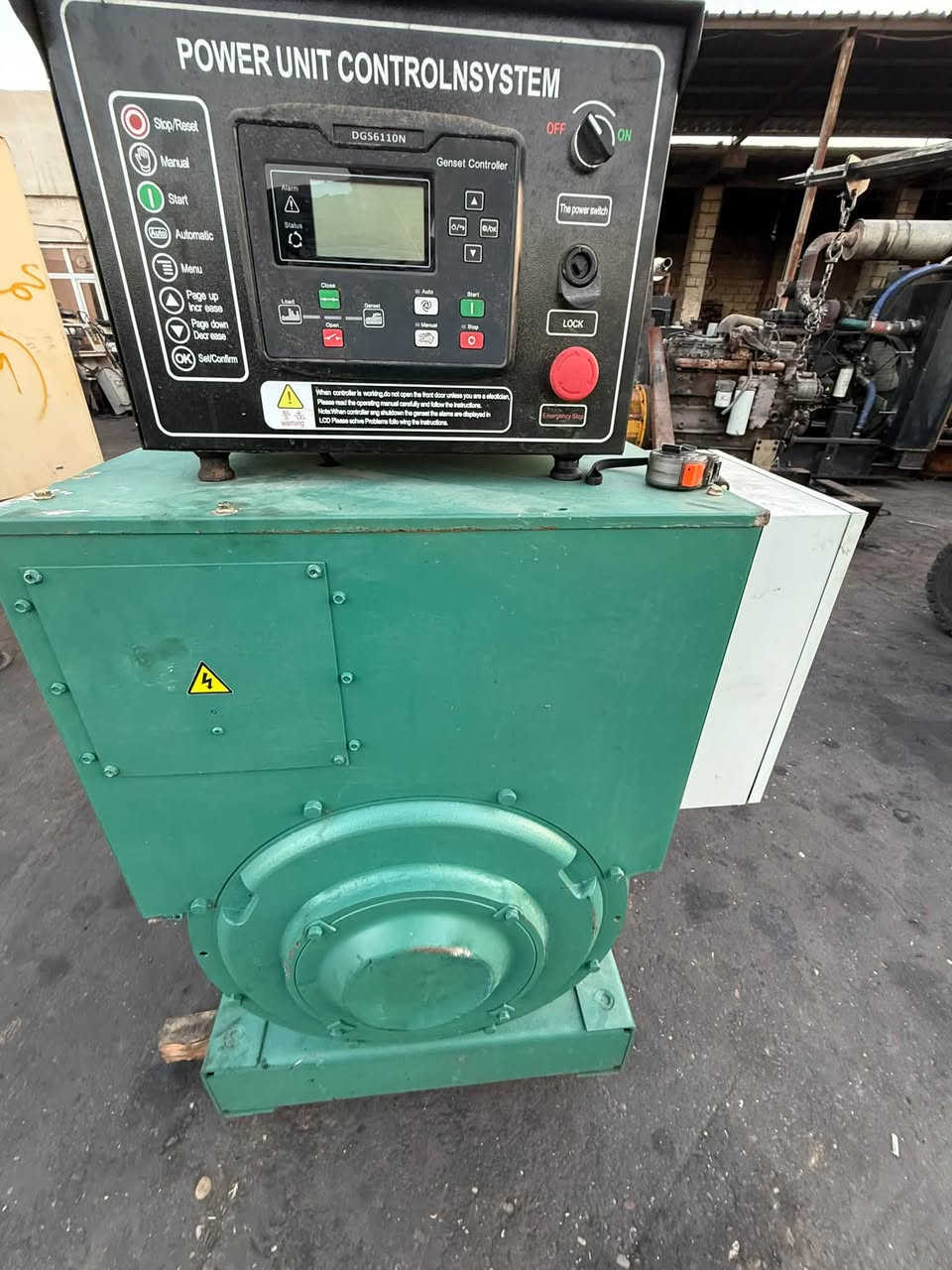 السلام عليكم
فالفو 123 
375kva 
ساعات العمل اقل 1000 ساعه 
نظام اوتو حمايه فول اوتماتيك
وضع بلاد شركة  
أربيل صناعه جنوبيه 
نظام اوتو حمايه فول اوتماتيك
وضع بلاد شركة  
🚚يوجد توصيل الى جميع المحافظات وبضمان🚚
🚚كياندن هةية بو هةموو شاركان بةكرينتى🚚
 للاستفسار:
 ابو علي 
***********
***********
***********
