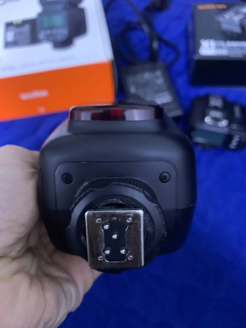 فلاش Godox V860III • تريجر X1 كانون • نظيف وشغال