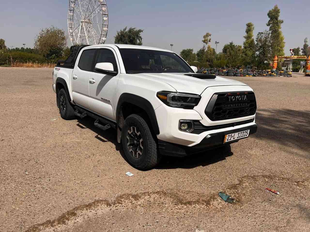سلام عليكم 
تويوتا توكوما 2023
ابيض ثلجي 
فول مواصفات ما عدا سلايد
بصمة 
شاشة جبير
تراكشن 
إيكو سبورت
رقم سنوية جديد لحد 2030
صدرها كهربائيات تايرات تبريد
كير محرك كلة بشرط
بيها قطعتين صبغ بدون دواخل 
بيها بطاقه بنزين 
سعر 263$
مكان كركوك
***********
*********** Singapore
