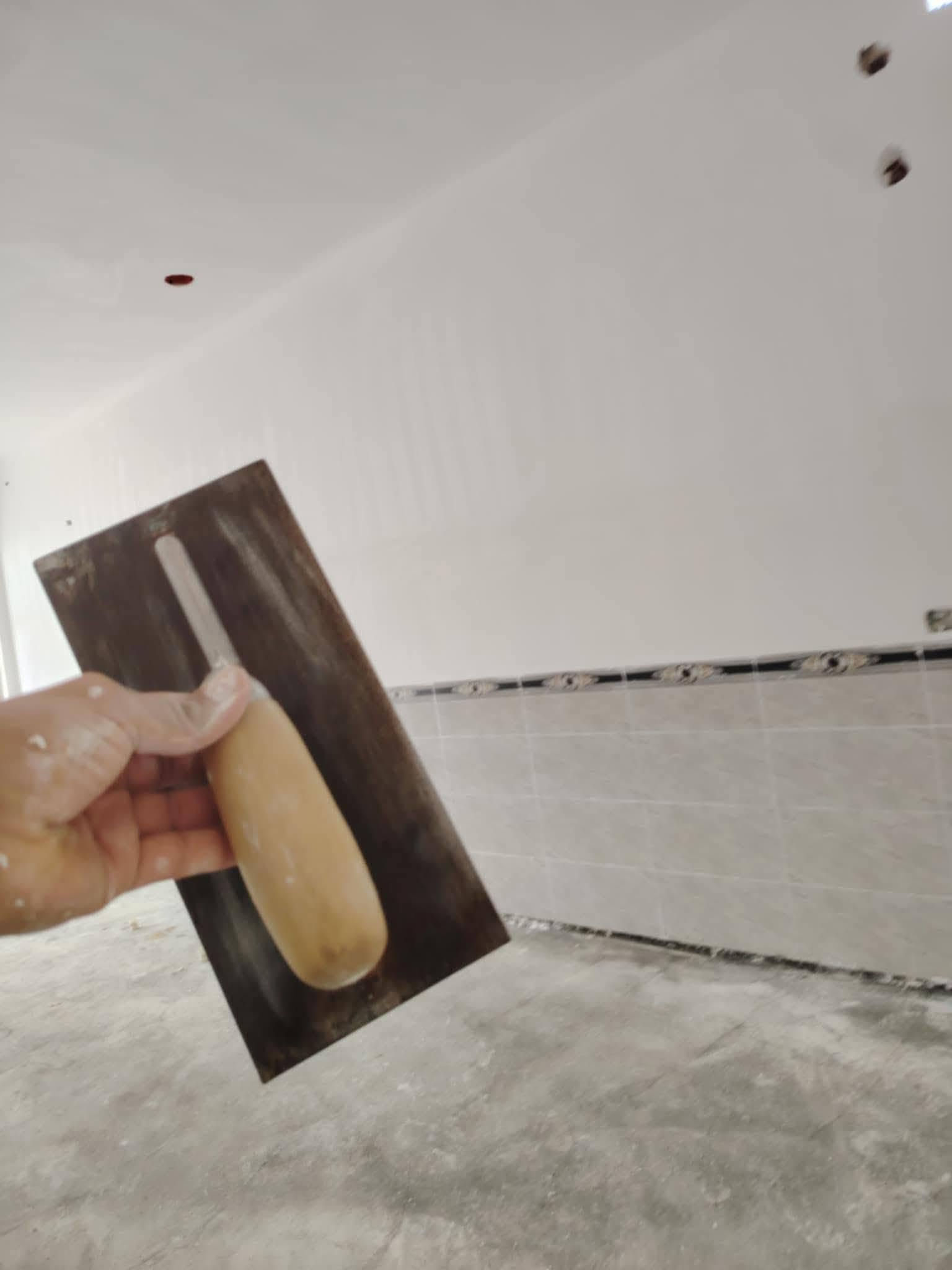 سمنت وجص • تسوية ليزر • استلام هندسي