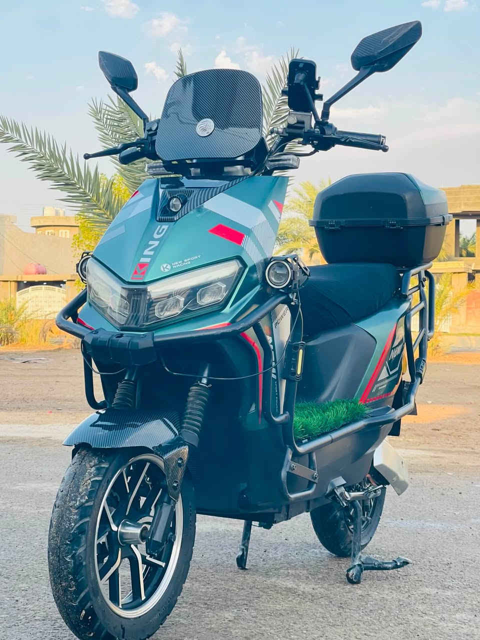 #للبيع 
دراجة شحن باتريات ليثيوم بلاد🔋
دراجة أستخدام قليل 2026
سعر 850💵
للتواصل واتساب فقط ***********
مكان قضاء عامرية الصمود
