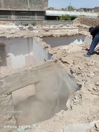 تفليش بيت • حفر أساس • النجف