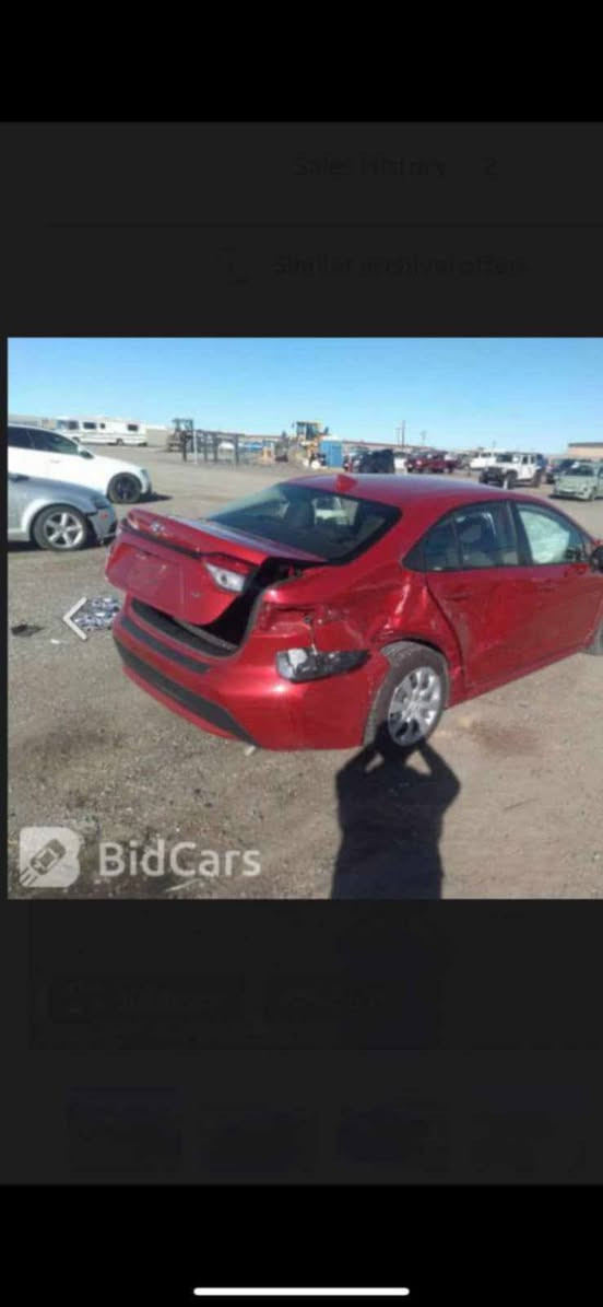 سلام عليكم 
كورلا موديل 2021 للبيع العنوان بغداد البياع الرساله الثالثه
سياره نظيفه جداً وبيها 4 قطع صبغ 
وصور الحادث موجوده 
الرقم *********** بغداد, العراق
