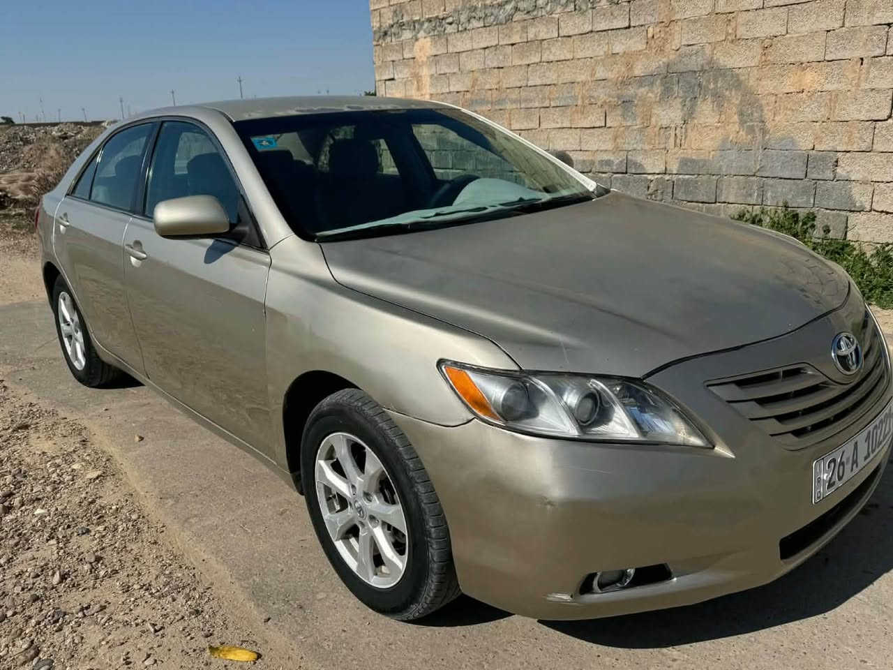 كامري 2007 امريكي
بدون ضرر فقط شبر بارد بالجاملغ الامامي ومصبوغ ليبل واحد برغي مامفتوح بيها شرط 

محرك وكير شرط 

تبريد ثلاجه 

تخم تاير جديد

صدر جديد 

السعر105 بيها مجال بصيط 

للاستفسار ***********
