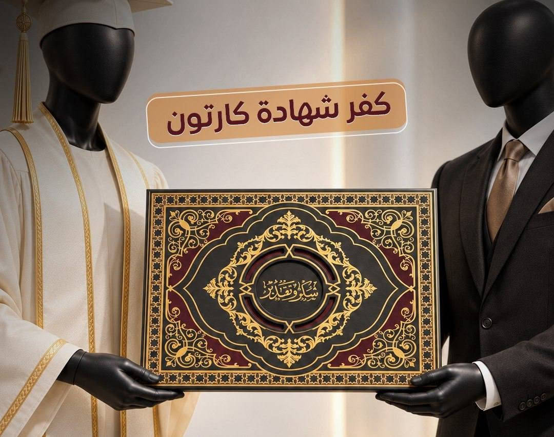 جديد مطبعة الحسام 
كفر شهادة كارتوني سميك بجودة عالية
وأسعار تنافسية 
للاستفسار.. ***********

نص مكتوب في الصور:
- كفر شهادة كارتون