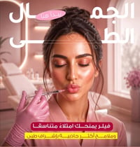 مرحبا يا حلوين🎀💗 سوينالكم عروض على التجميل الا جراحي يتضمن (عرض ع الفل...