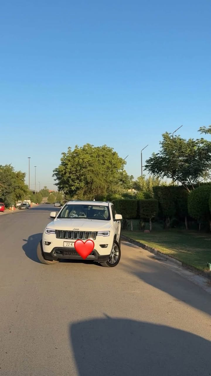 السلام عليكم ورحمه الله وبركاته
جيب گراند شيروكي ليمتد 
موديل 2021 ✅
مكفول كفالة عامة من كلشي مكفولة من الدعامية للدعامية 🥇
مواصفات فول 
كشنات تدفئه تبريد
ادامه كامله ✅✈️
رقم اربيل 🌸
السعر 290$ وبيها مجال شي بسيط جداً 
مكان السيارة بغداد الغزالية وبخدمتكم ✅
***********
