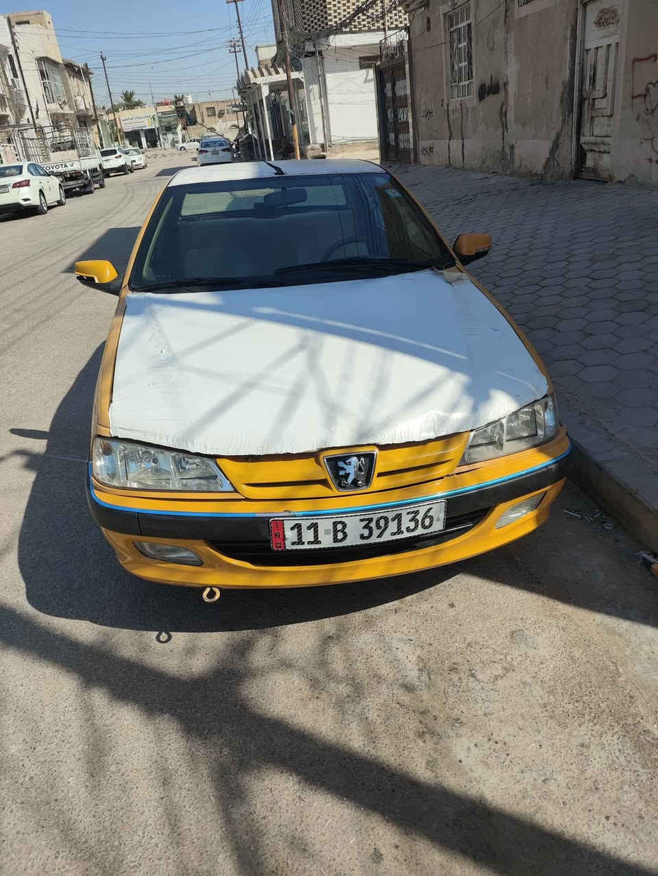 بيجو بارص مديل 11 كفاله ماعده بنيد مبدل بدون ضربه ودواير لوره عل كد شبر صبغ سياره جاهزه من كلشي تبريد حداديه كير هزه جديده سعره 35 وبيه مجال 
*********** النجف, العراق
