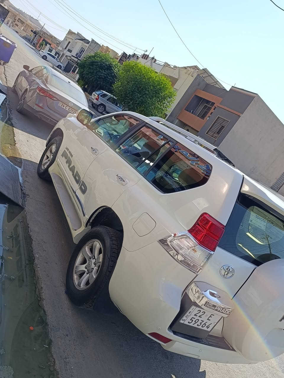 پرادؤ موديل ٢٠١٣ محرك ٤ سلندر  سلاجة بدون فتحة  سةنةوية جديد ٢٠٣١  وكالة و بسمة نفسل يوم مكان اربيل  سيارة مو حيزام. انا بيع بل حيزام سبغ بدون دواخل  محرك مابي مفتوح ماشية ٢٢٠الف سعري سيارة ١٨٠ مجال مكان اربيل  ***********
