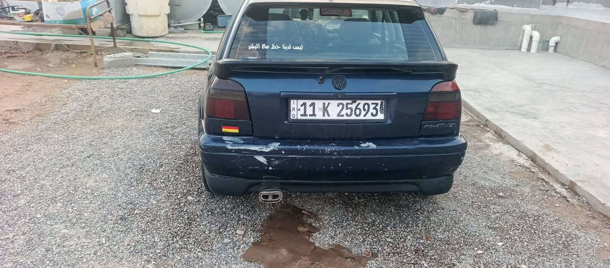 السلام عليكم
للبيع كولف موديل 1993 
صبغ حزام جماليه مكفوله من كلبه او بجم
رقم بغداد انكليزي شرط التحويل تبريد شغال 
المحرك والكير شرط 
***********
***********
 السعر 40 وبيه مجال قليل
العنوان صلاح الدين بيجي ناحيه الحجاج
